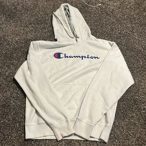 White Champion hoodie